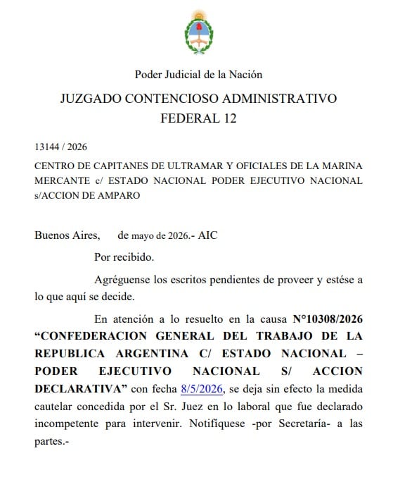 El fallo de la justicia laboral