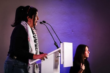 La activista Victoria Columba. (Cedida)