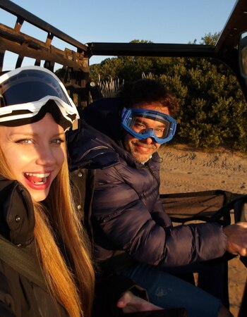 El actor tiene un refugio