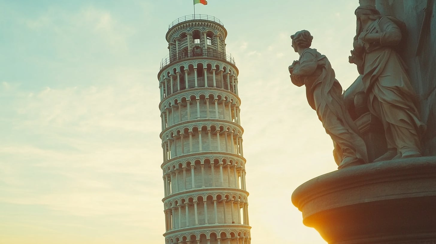 El terreno blando de Pisa, origen de la inclinación, también protege a la torre frente a terremotos en la región de Toscana (Imagen Ilustrativa Infobae)