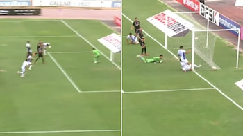 El pivoteo de José Luján y el accidentado gol de Román Suárez para Alianza Atlético ante Sport Boys.