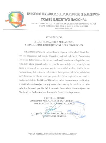 El Sindicato de los trabajadores