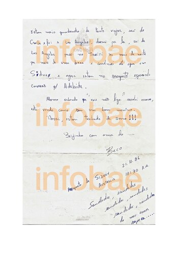 Segunda parte de la carta