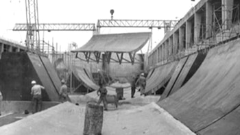 El túnel tuvo 2.397 metros de largo, desde Paraná a la isla Santa Cándida, más 542 de las rampas de acceso