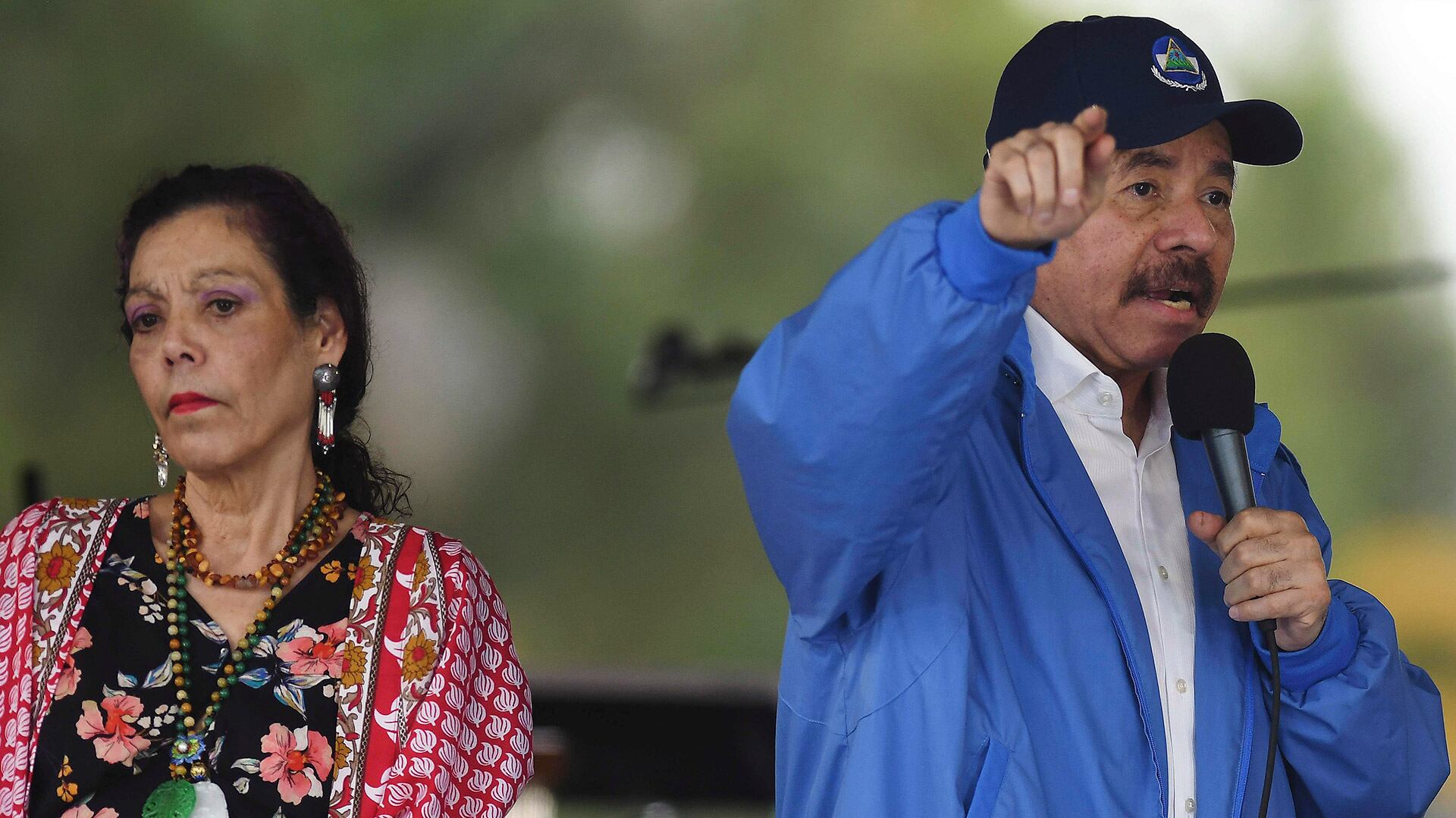 Rosario Murillo y Daniel Ortega, los