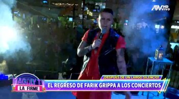 Farik Grippa volvió a los