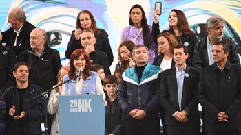 Cristina Kirchner en su última