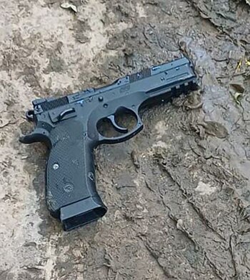 Utilizó una réplica de arma