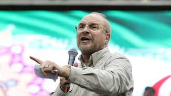 El presidente del Parlamento iraní