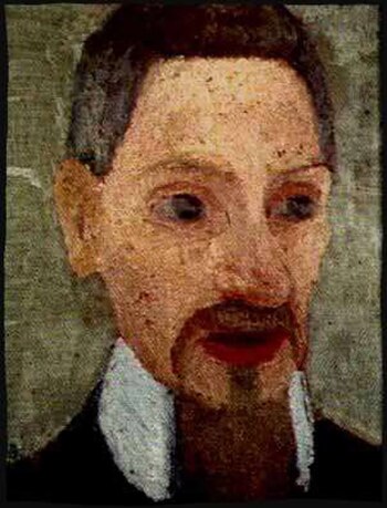 Retrato de Rainer Maria Rilke