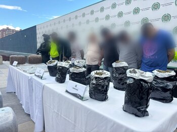 Los delincuentes fueron dejados a