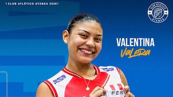 Figura de Perú Sub 17 fichó por Atlético Atenea y jugaría la Liga Peruana de Vóley 2026/2027