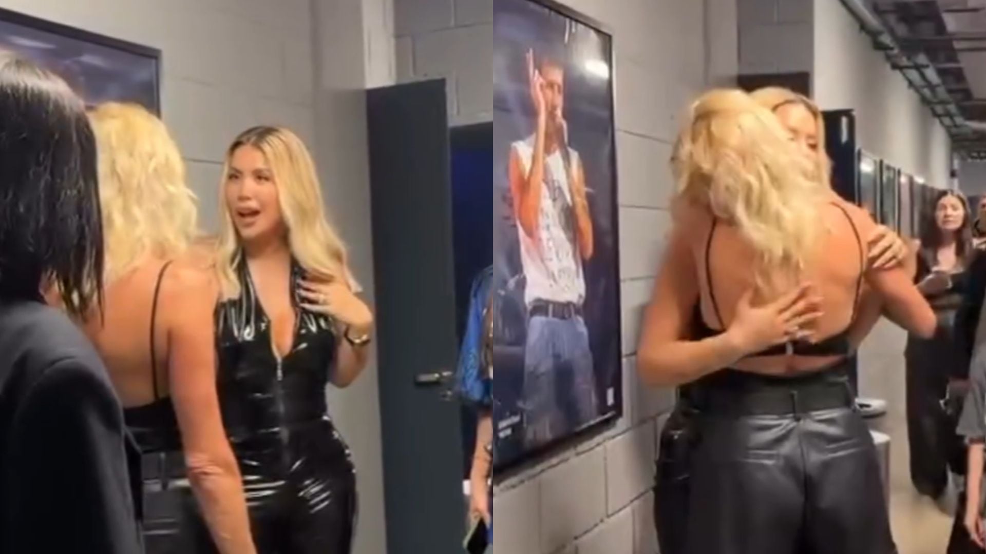 Yanina Latorre y Wanda Nara dejaron atrás los roces y se abrazaron en el show de Martín Cirio: “Nos entendemos”