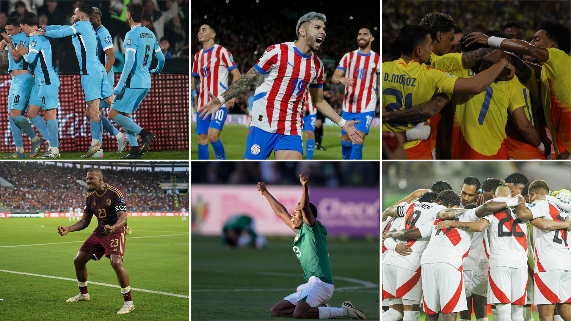 Los equipos que tienen chances de sacar los últimos pasajes al Mundial