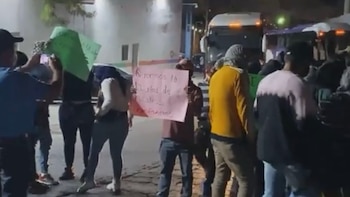 La madrugada del jueves las