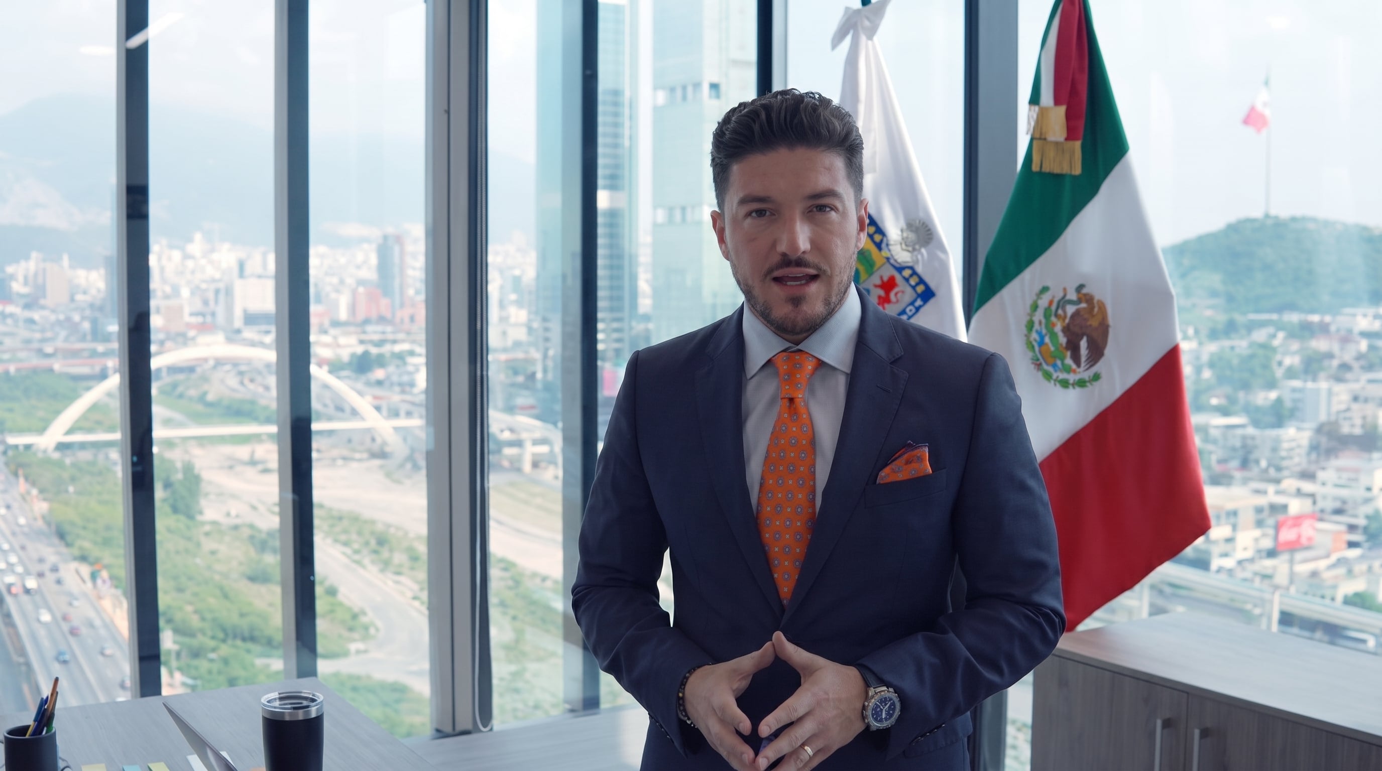 Samuel García manda mensaje a Sheinbaum tras su Segundo Informe en Nuevo León.