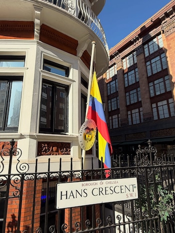 (@colombianembassyuk/Instagram)