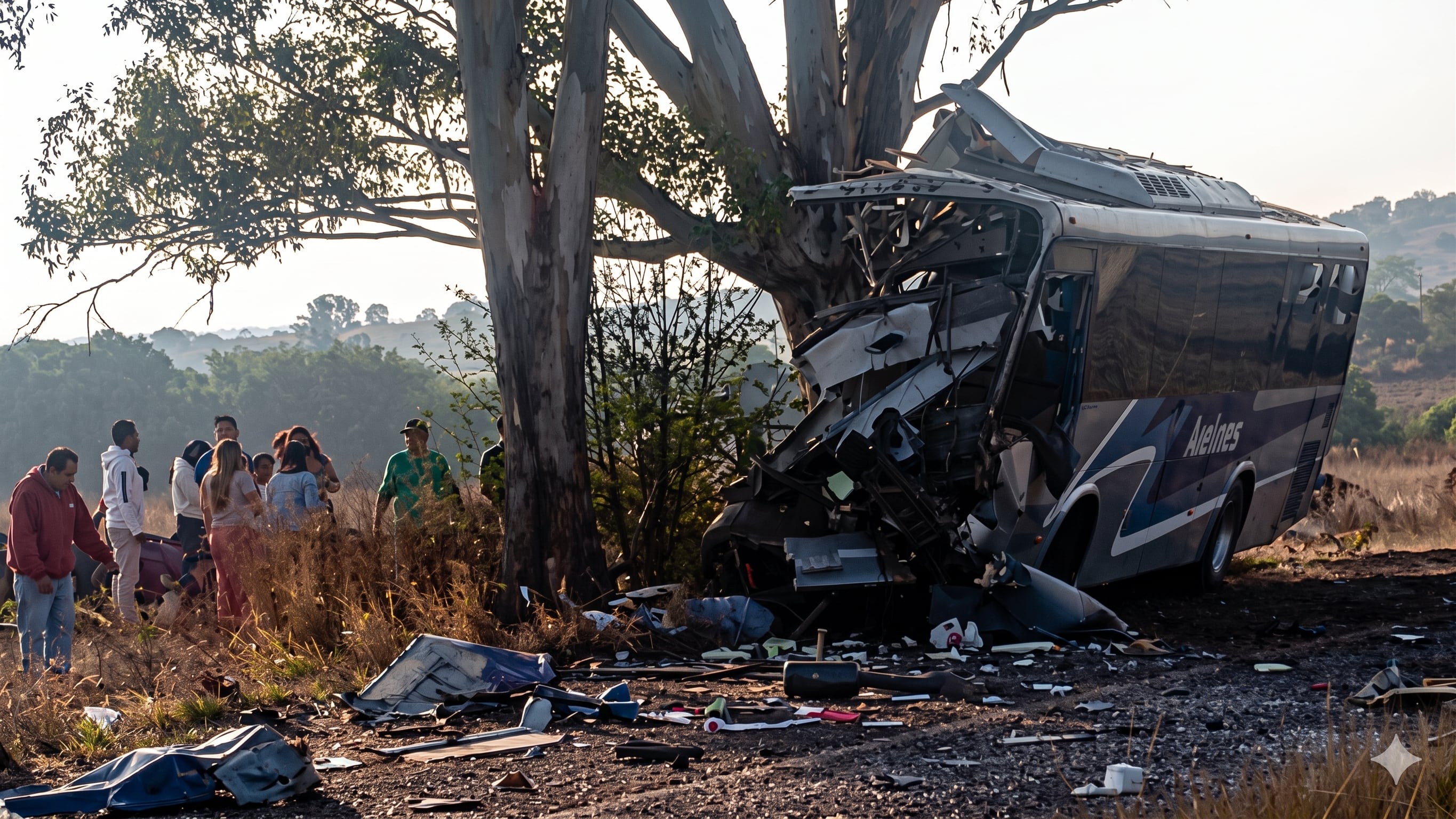 TRAGEDIA EN QUERÉTARO: Autobús se estrella contra árbol, 9 muertos y 27 heridos