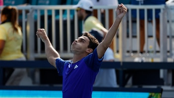 Francisco Cerúndolo dio el golpe