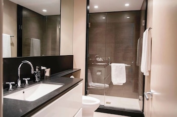 Uno de los baños del