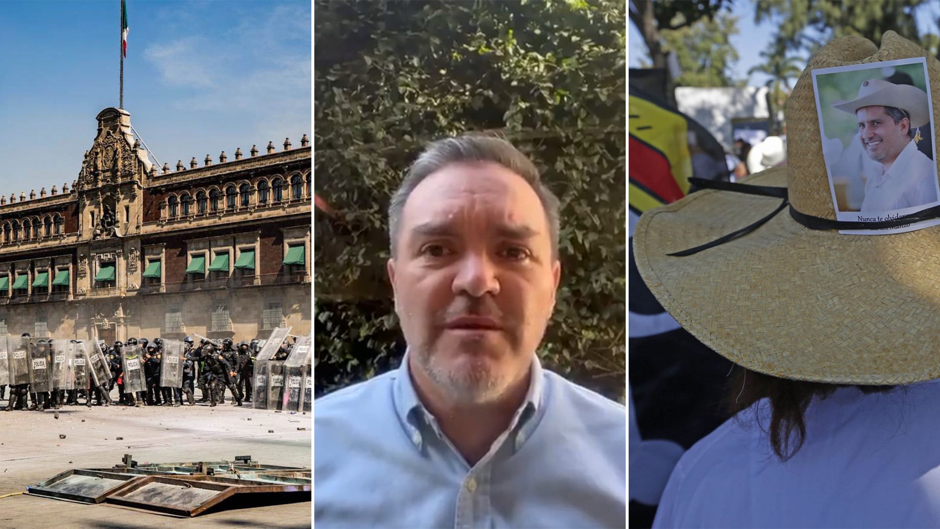 PAN exige a CNDH y comisión capitalina condenar uso de la fuerza contra protesta de la generación Z