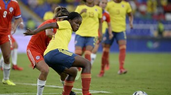 Selección Colombia vs Chile, partido amistoso de preparación. Crédito: Federación Colombiana de Fútbol