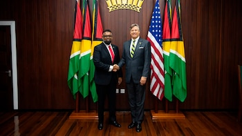 Estados Unidos y Guyana firmaron un acuerdo de seguridad para reforzar la lucha contra el narcotráfico en el Caribe