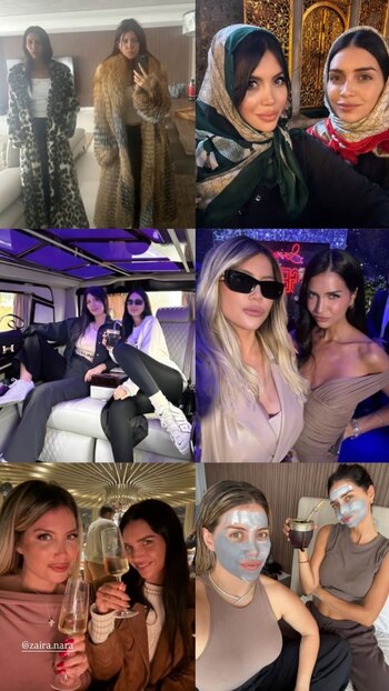 Wanda Nara reunió en un collage los momentos más representativos de su vínculo con Zaira, desde salidas nocturnas hasta tardes sin filtro en casa