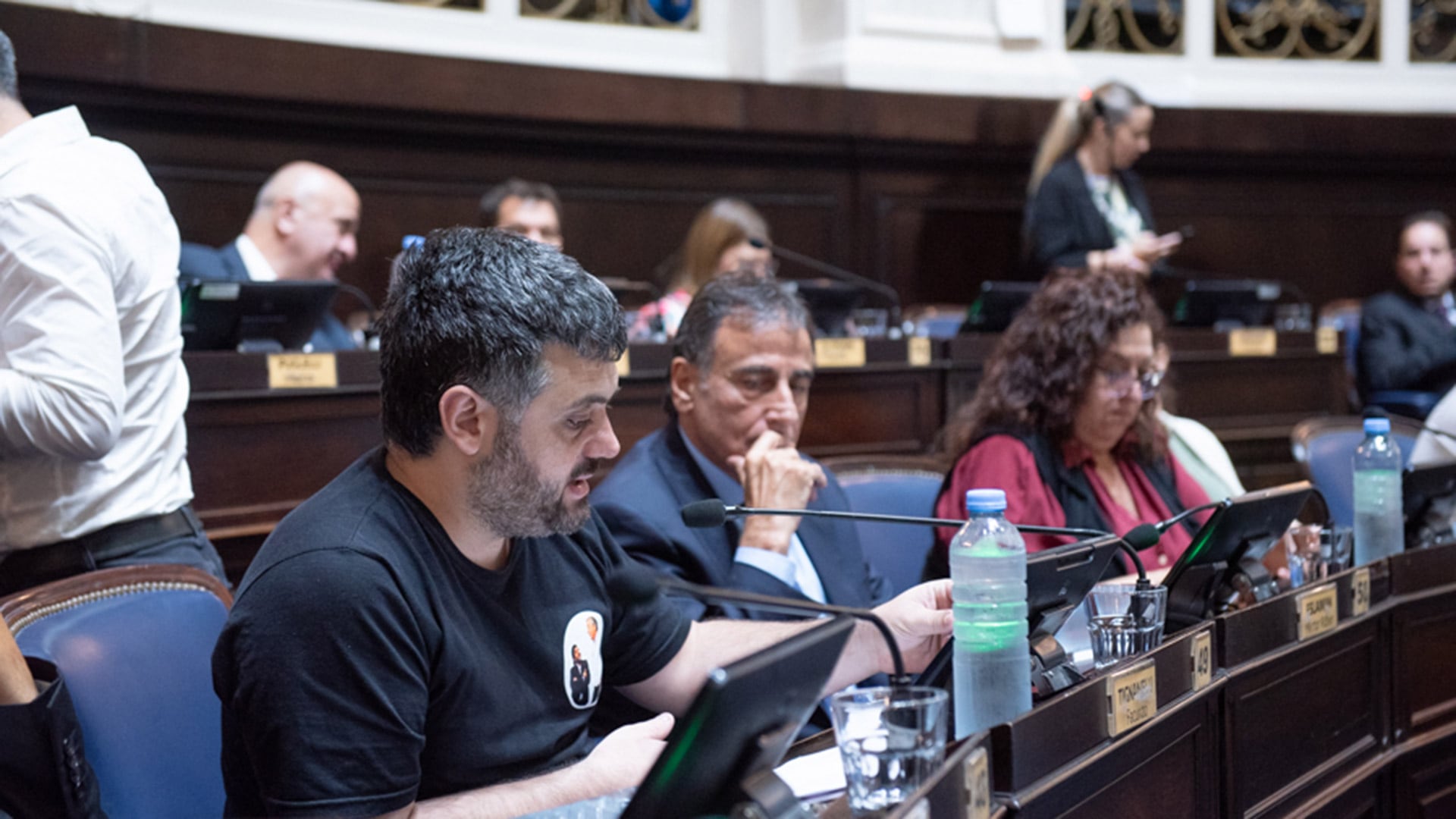 Facundo Tignanelli seguirá como presidente del bloque del peronismo en la Cámara de Diputados bonaerense