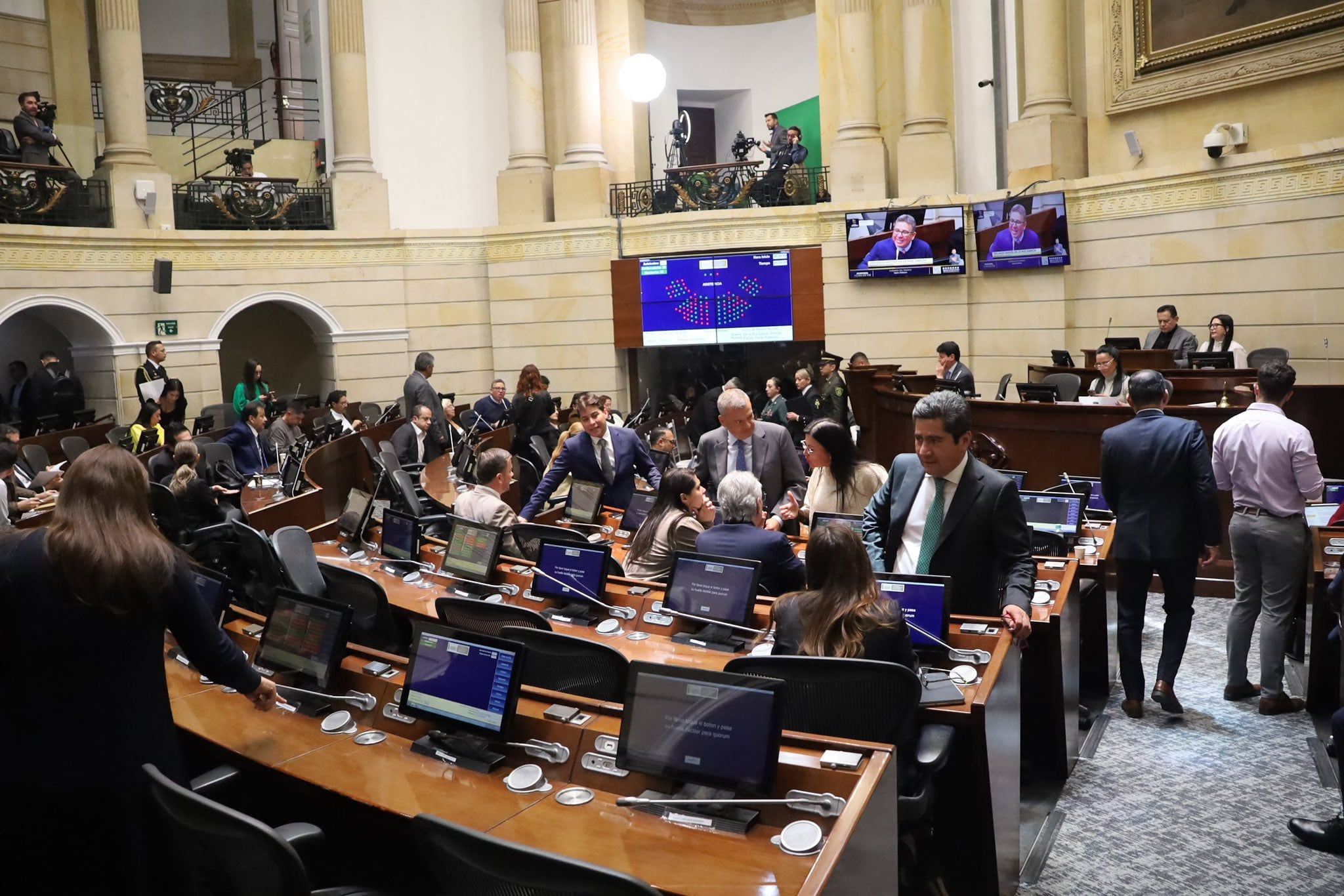 El presupuesto de la Presidencia de la República caerá a 2,3 billones de pesos por la finalización de giros extraordinarios a la Ungrd - crédito Senado de la República
