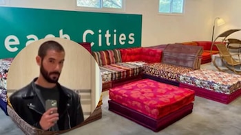 Un ladrón de muebles de lujo pone en alerta a diseñadores y coleccionistas en Los Ángeles