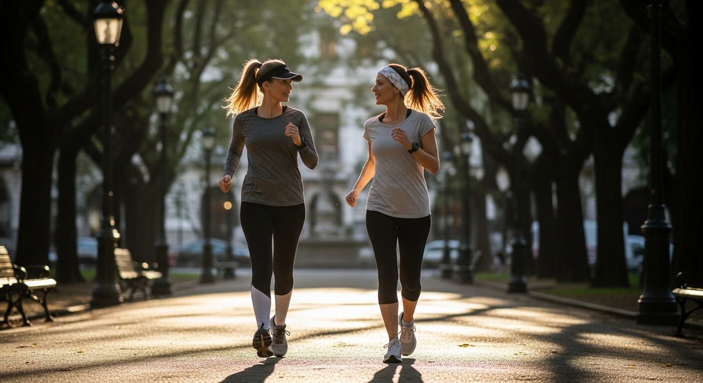 La actividad física moderada, como caminar, iguala la eficacia de los fármacos antidepresivos en casos leves o moderados de depresión (Imagen Ilustrativa Infobae)