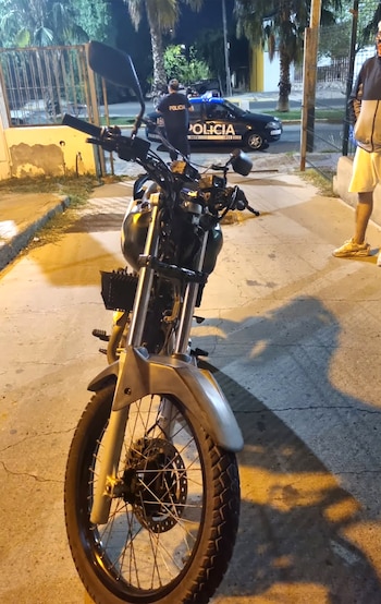 La foto de la moto