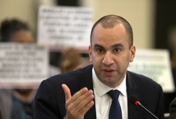 Foto de archivo de Larry Devoe del nuevo fiscal general de Venezuela. EFE/Orlando Barría