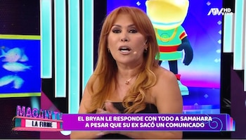Magaly Medina encara en vivo