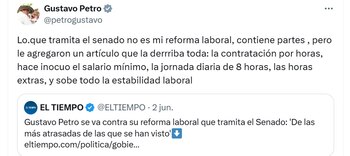 Gustavo Petro, presidente de Colombia,