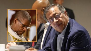 Obispo criticó a Gustavo Petro por comentario “racista” que lanzó al presidente de la Corte Suprema, Gerson Chaverra