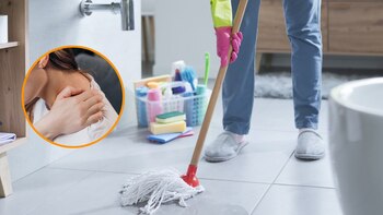 Una empleada del hogar es