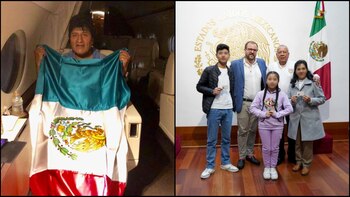 Rescate de Evo Morales y de la familia de Pedro Castillo.