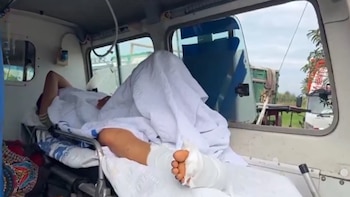 Paro agrario: ambulancia queda detenida por bloqueo y paciente grave no logra ser trasladada a tiempo. (Foto: Captura video/Canal N)