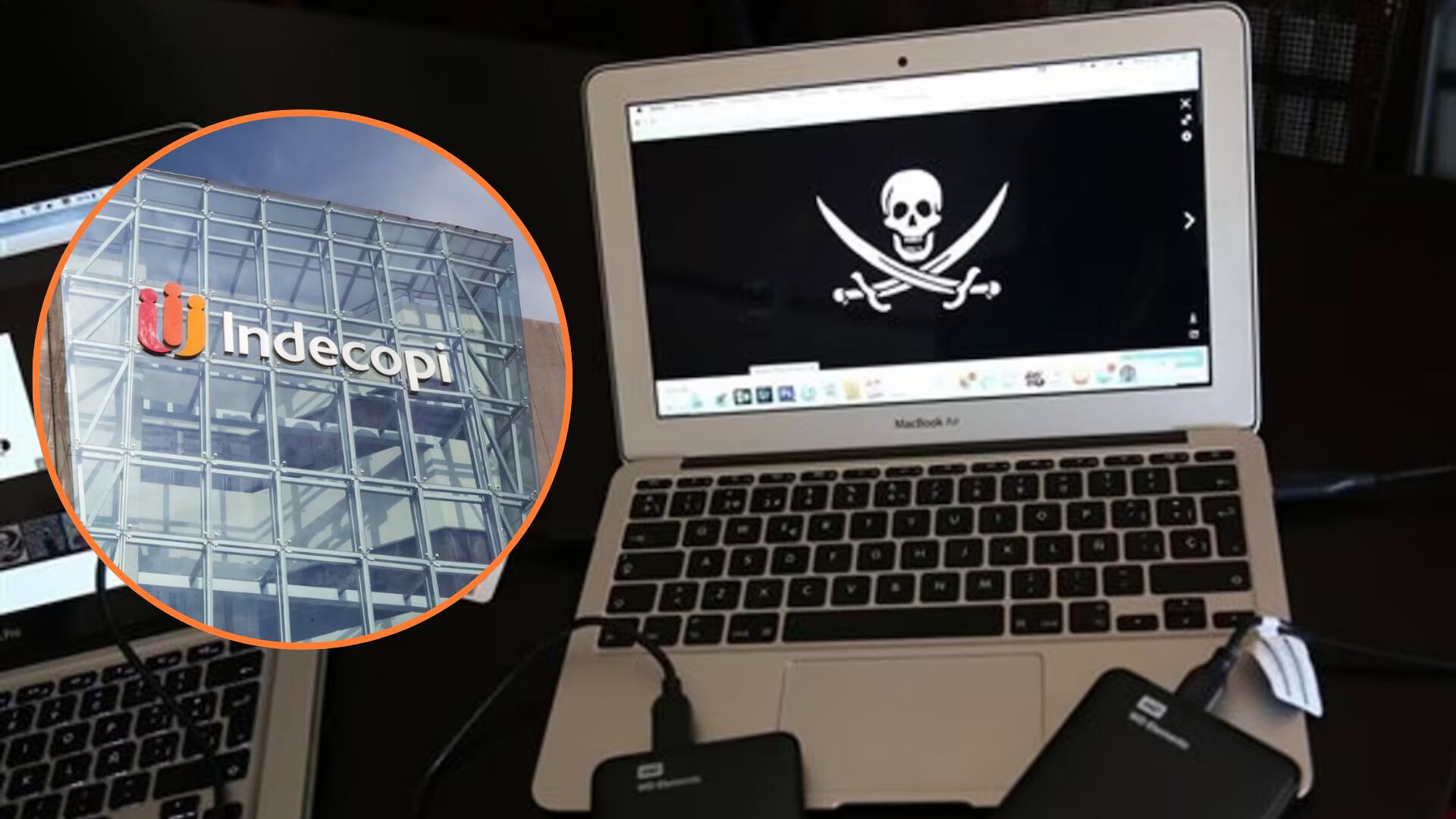 Por su lado, Indecopi ha estado bloqueando webs ilegales antes de esta norma inclusive. - Composición Infobae/Agencia Andina/Difusión