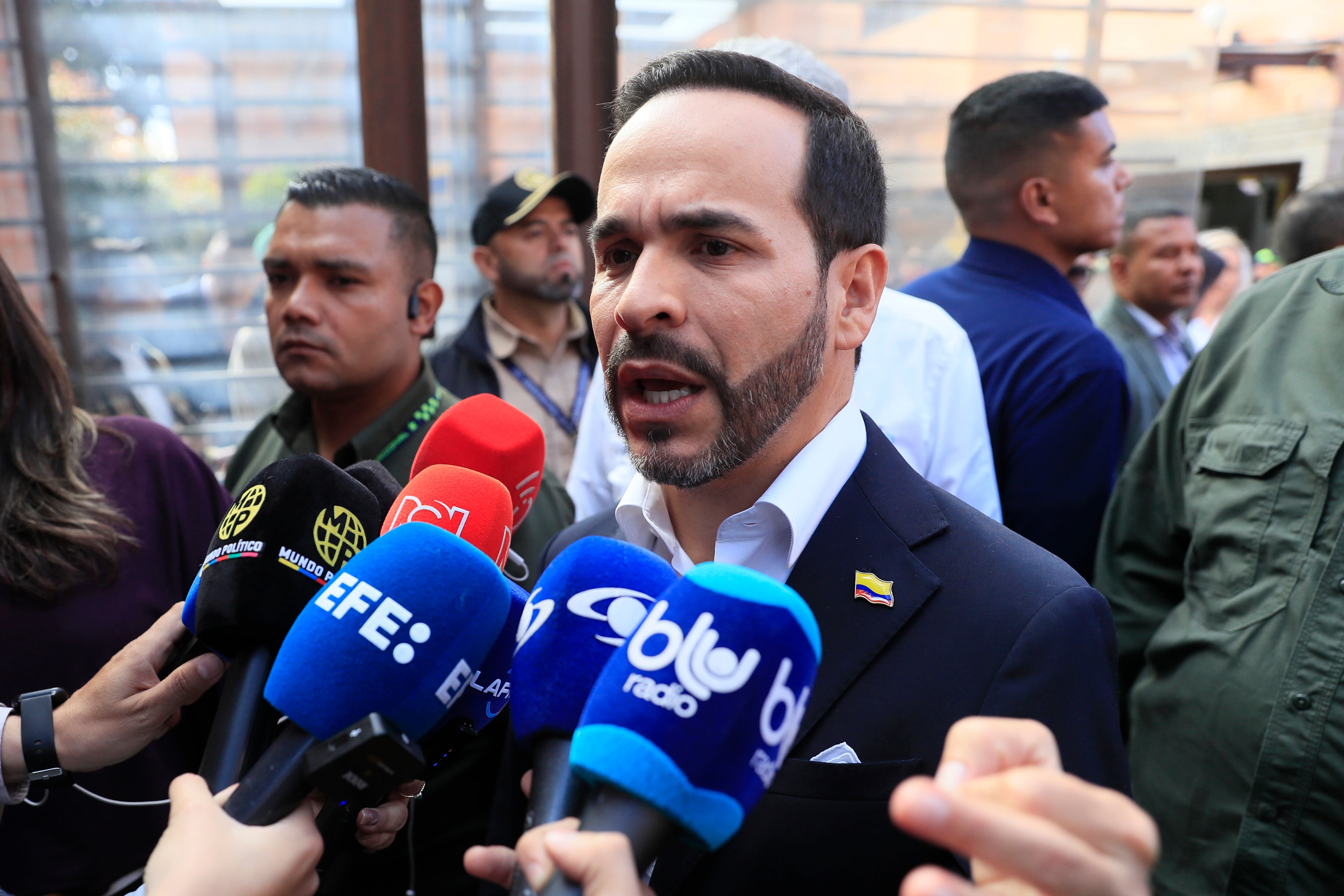 El candidato a la Presidencia de Colombia Abelardo de la Espriella aseguró que no dejará de hacer campaña pese a las amenazas en su contra - crédito Carlos Ortega/EFE