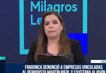 Milagros Leiva rompe en llanto