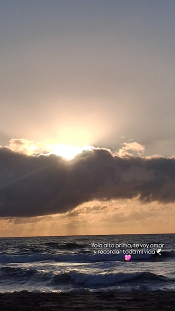 El mensaje de su prima