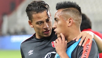 Cristian Benavente y Christian Cueva