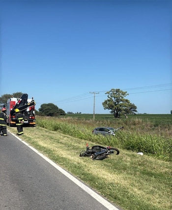 El siniestro vial involucró a