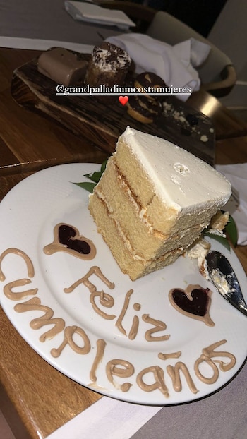 La torta de cumpleaños de