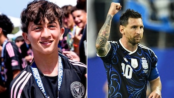 El hito que logró Thiago Messi en el Inter Miami mientras su papá brilla con la selección argentina en el Mundial