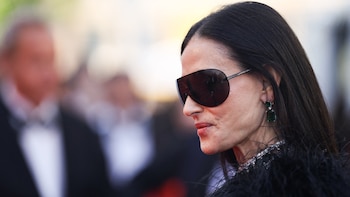 El inesperado cambio de imagen de Demi Moore que sorprendió en el Festival de Cannes