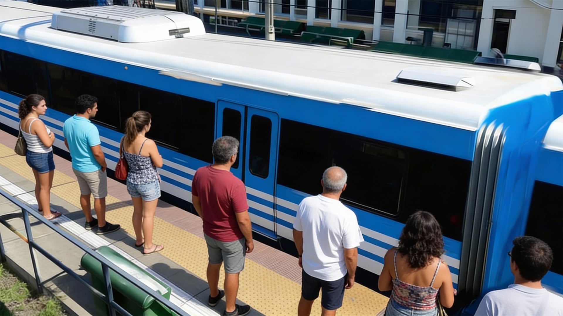 El boleto de tren aumentó este lunes 10% y pasó de $280 a $310 en los servicios metropolitanos (Imagen ilustrativa Infobae)